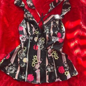 Victoria Secret Floral Silk V-Neck Cami Top